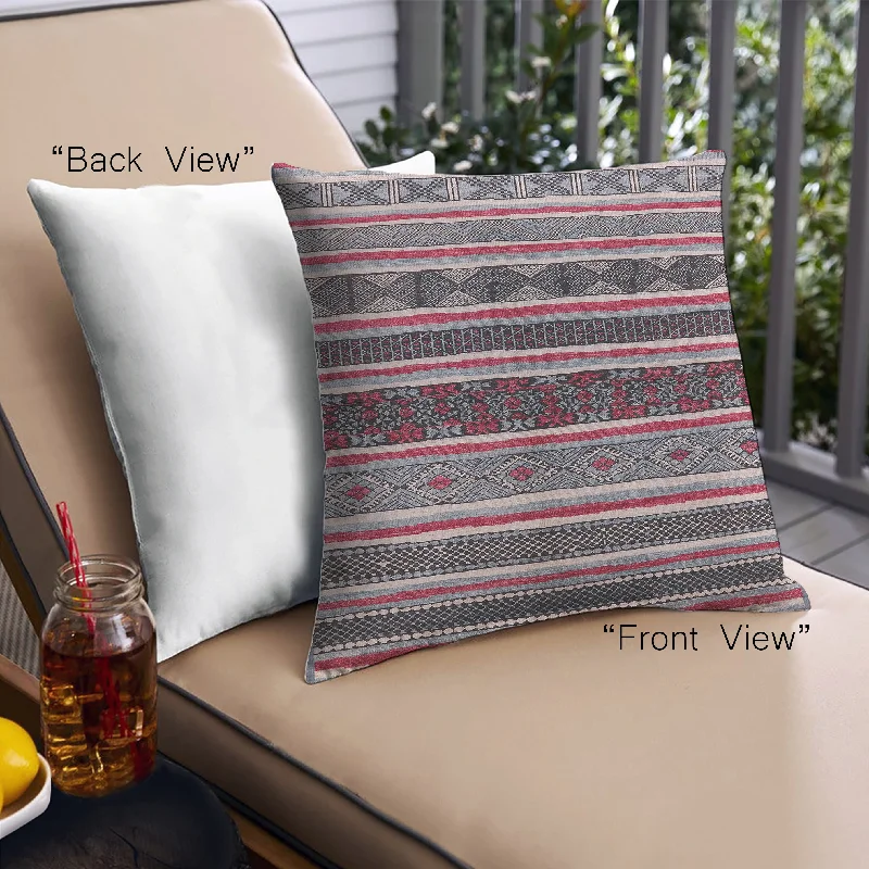 Treat Yourself To Amazing Discounts Mid-Century Modern Urban Indoor Outdoor Square Silver Pink Throw Pillow, 18 inch by 18 inch, pwurb1212 Treat Yourself To Amazing Discounts Mid-Century Modern Urban Indoor Outdoor Square Silver Pink Throw Pillow, 18 inch by 18 inch, pwurb1212