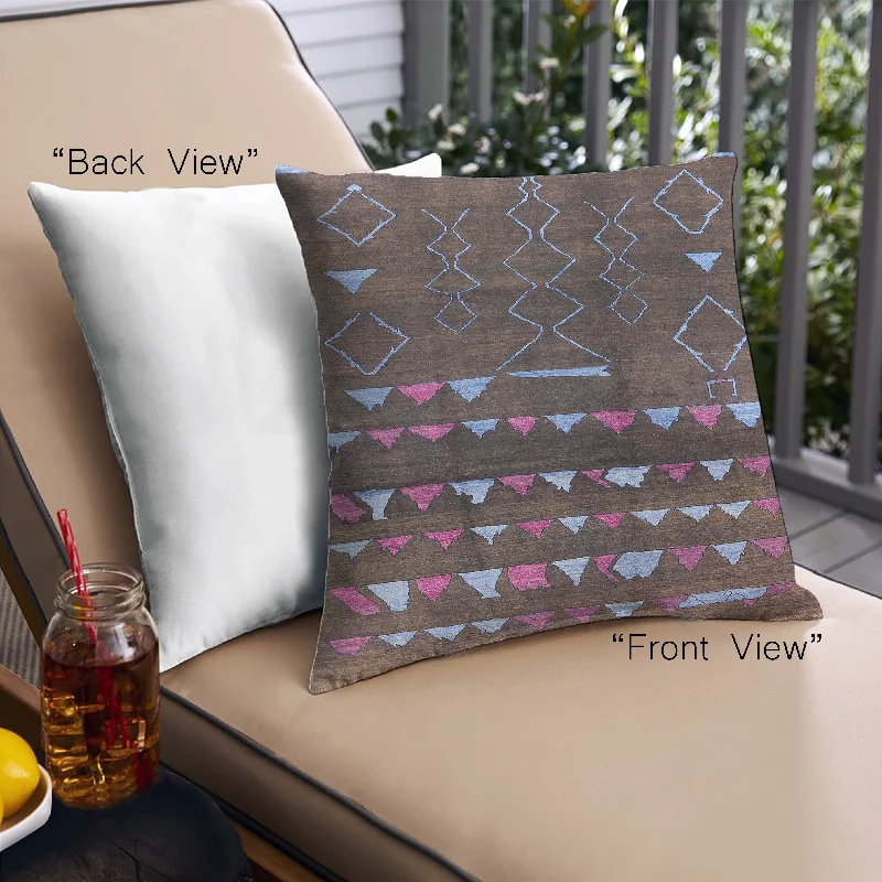 Unbeatable Prices Mid-Century Modern Urban Indoor Outdoor Square Mauve Taupe Purple Throw Pillow, 18 inch by 18 inch, pwurb1292 Unbeatable Prices Mid-Century Modern Urban Indoor Outdoor Square Mauve Taupe Purple Throw Pillow, 18 inch by 18 inch, pwurb1292