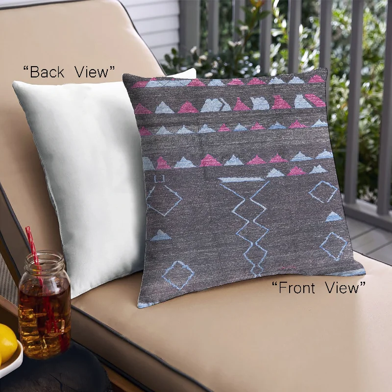 Weekend Shopping Bliss Mid-Century Modern Urban Indoor Outdoor Square Plum Purple Throw Pillow, 18 inch by 18 inch, pwurb1296 Weekend Shopping Bliss Mid-Century Modern Urban Indoor Outdoor Square Plum Purple Throw Pillow, 18 inch by 18 inch, pwurb1296
