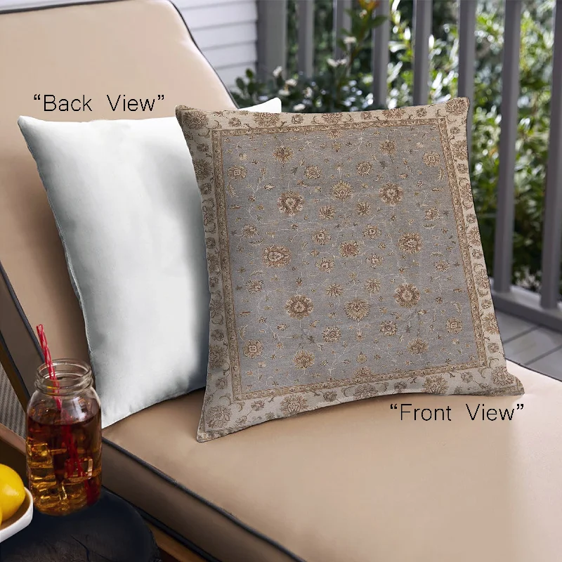 Weekend Discounts to Relish Mid-Century Modern Urban Indoor Outdoor Square Sienna Brown Throw Pillow, 18 inch by 18 inch, pwurb1324 Weekend Discounts to Relish Mid-Century Modern Urban Indoor Outdoor Square Sienna Brown Throw Pillow, 18 inch by 18 inch, pwurb1324