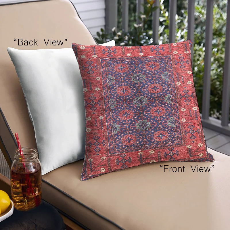 Time-Limited Offer Mid-Century Modern Urban Indoor Outdoor Square Red Throw Pillow, 18 inch by 18 inch, pwurb1368 Time-Limited Offer Mid-Century Modern Urban Indoor Outdoor Square Red Throw Pillow, 18 inch by 18 inch, pwurb1368