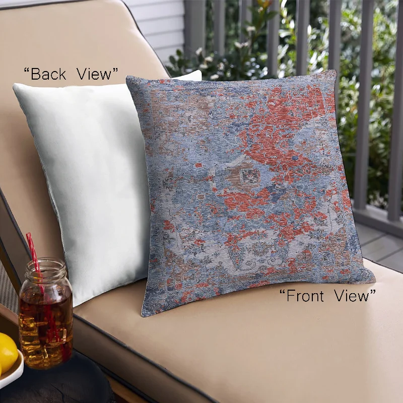 Early Bird Mid-Century Modern Urban Indoor Outdoor Square Rosy-Finch Purple Throw Pillow, 18 inch by 18 inch, pwurb1394 Early Bird Mid-Century Modern Urban Indoor Outdoor Square Rosy-Finch Purple Throw Pillow, 18 inch by 18 inch, pwurb1394