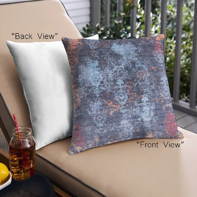 Savings Event Mid-Century Modern Urban Indoor Outdoor Square Purple Haze Purple Throw Pillow, 18 inch by 18 inch, pwurb1432