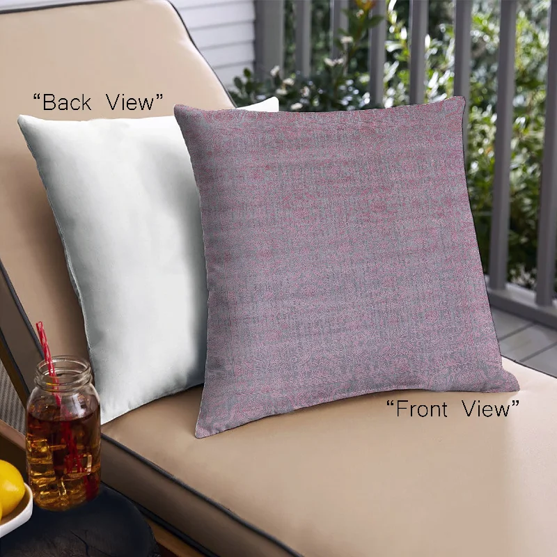 Closeout Deal Mid-Century Modern Urban Indoor Outdoor Square Pink Throw Pillow, 18 inch by 18 inch, pwurb1454 Closeout Deal Mid-Century Modern Urban Indoor Outdoor Square Pink Throw Pillow, 18 inch by 18 inch, pwurb1454