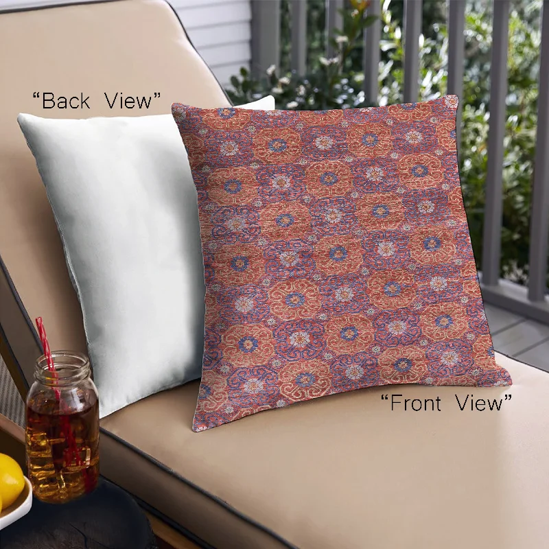 Weekend Deal Mid-Century Modern Urban Indoor Outdoor Square Rosy Pink Throw Pillow, 18 inch by 18 inch, pwurb1528 Weekend Deal Mid-Century Modern Urban Indoor Outdoor Square Rosy Pink Throw Pillow, 18 inch by 18 inch, pwurb1528
