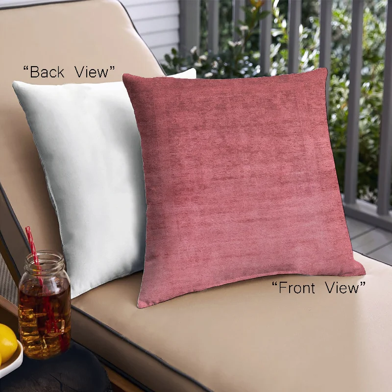 Value Deals Mid-Century Modern Urban Indoor Outdoor Square Red Throw Pillow, 18 inch by 18 inch, pwurb1555 Value Deals Mid-Century Modern Urban Indoor Outdoor Square Red Throw Pillow, 18 inch by 18 inch, pwurb1555