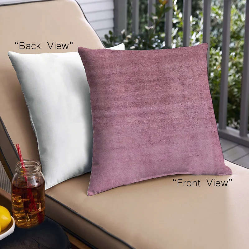 Don't Delay Mid-Century Modern Urban Indoor Outdoor Square Pink Throw Pillow, 18 inch by 18 inch, pwurb1566 Don't Delay Mid-Century Modern Urban Indoor Outdoor Square Pink Throw Pillow, 18 inch by 18 inch, pwurb1566