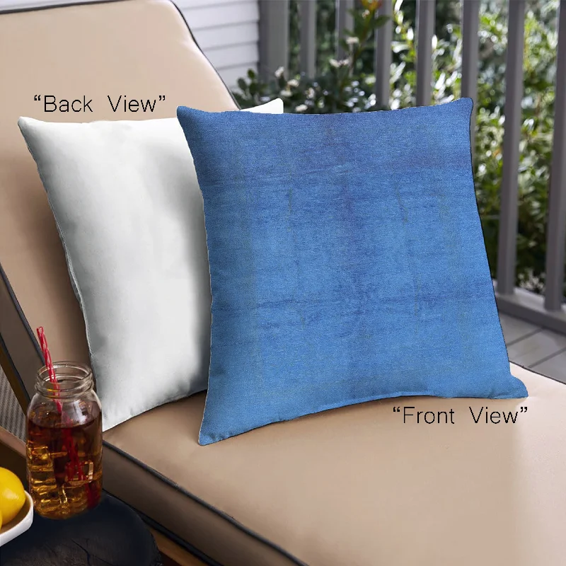 Super Discount Mid-Century Modern Urban Indoor Outdoor Square Neon Blue Throw Pillow, 18 inch by 18 inch, pwurb1588 Super Discount Mid-Century Modern Urban Indoor Outdoor Square Neon Blue Throw Pillow, 18 inch by 18 inch, pwurb1588