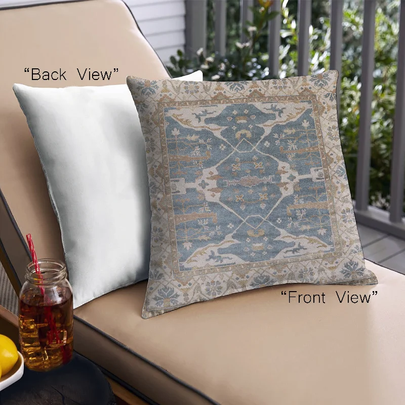 Value Pack Mid-Century Modern Urban Indoor Outdoor Square Sandstone Brown Throw Pillow, 18 inch by 18 inch, pwurb1615 Value Pack Mid-Century Modern Urban Indoor Outdoor Square Sandstone Brown Throw Pillow, 18 inch by 18 inch, pwurb1615