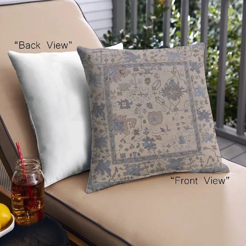 While Supplies Last Mid-Century Modern Urban Indoor Outdoor Square Sandstone Brown Throw Pillow, 18 inch by 18 inch, pwurb1636 While Supplies Last Mid-Century Modern Urban Indoor Outdoor Square Sandstone Brown Throw Pillow, 18 inch by 18 inch, pwurb1636