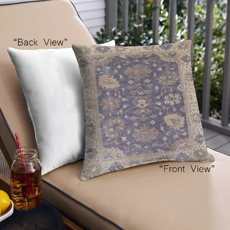 Best Deals Mid-Century Modern Urban Indoor Outdoor Square Viola Purple Throw Pillow, 18 inch by 18 inch, pwurb1641 Best Deals Mid-Century Modern Urban Indoor Outdoor Square Viola Purple Throw Pillow, 18 inch by 18 inch, pwurb1641