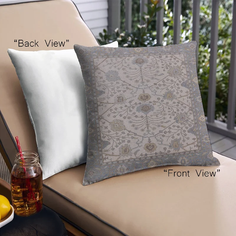 Act Fast Mid-Century Modern Urban Indoor Outdoor Square Sandstone Brown Throw Pillow, 18 inch by 18 inch, pwurb1648 Act Fast Mid-Century Modern Urban Indoor Outdoor Square Sandstone Brown Throw Pillow, 18 inch by 18 inch, pwurb1648