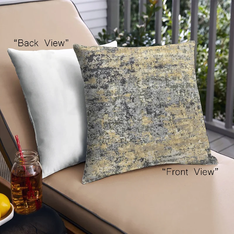 Deal of the Day Mid-Century Modern Urban Indoor Outdoor Square Sandstone Brown Throw Pillow, 18 inch by 18 inch, pwurb18 Deal of the Day Mid-Century Modern Urban Indoor Outdoor Square Sandstone Brown Throw Pillow, 18 inch by 18 inch, pwurb18