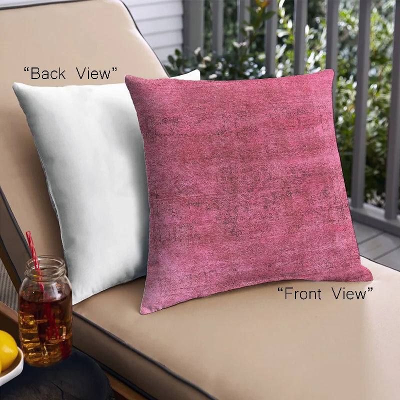 Online Specials Mid-Century Modern Urban Indoor Outdoor Square Violet Red Pink Throw Pillow, 18 inch by 18 inch, pwurb1812 Online Specials Mid-Century Modern Urban Indoor Outdoor Square Violet Red Pink Throw Pillow, 18 inch by 18 inch, pwurb1812