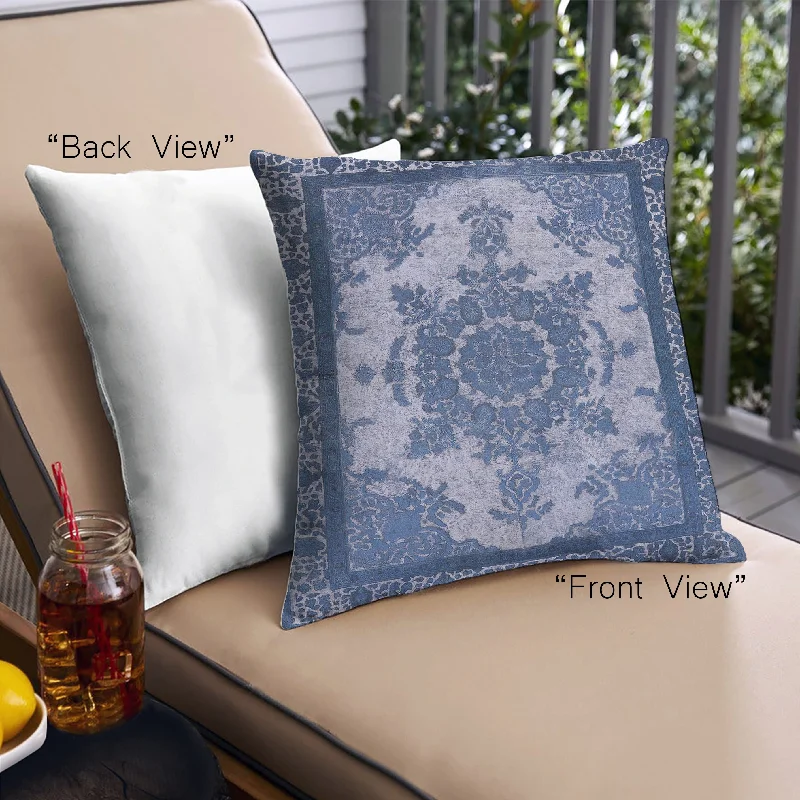 Weekend Specials Just for You Mid-Century Modern Urban Indoor Outdoor Square Sapphire Blue Throw Pillow, 18 inch by 18 inch, pwurb1927 Weekend Specials Just for You Mid-Century Modern Urban Indoor Outdoor Square Sapphire Blue Throw Pillow, 18 inch by 18 inch, pwurb1927