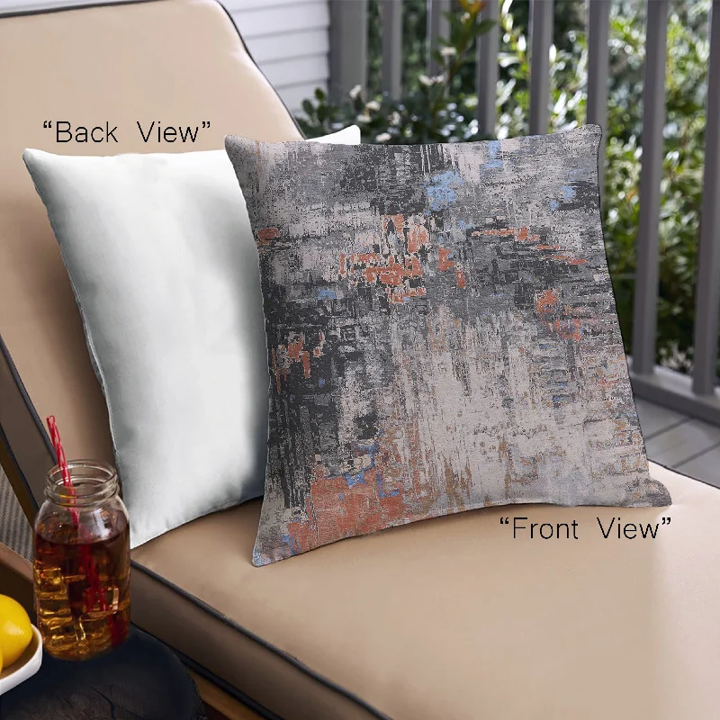 Today's Best Deals – Don't Wait Mid-Century Modern Urban Indoor Outdoor Square Silver Pink Throw Pillow, 18 inch by 18 inch, pwurb2040 Today's Best Deals – Don't Wait Mid-Century Modern Urban Indoor Outdoor Square Silver Pink Throw Pillow, 18 inch by 18 inch, pwurb2040