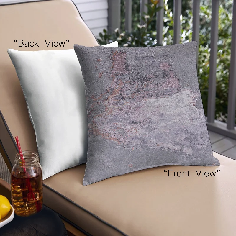 Can't Be Beat Mid-Century Modern Urban Indoor Outdoor Square Viola Purple Throw Pillow, 18 inch by 18 inch, pwurb2070 Can't Be Beat Mid-Century Modern Urban Indoor Outdoor Square Viola Purple Throw Pillow, 18 inch by 18 inch, pwurb2070
