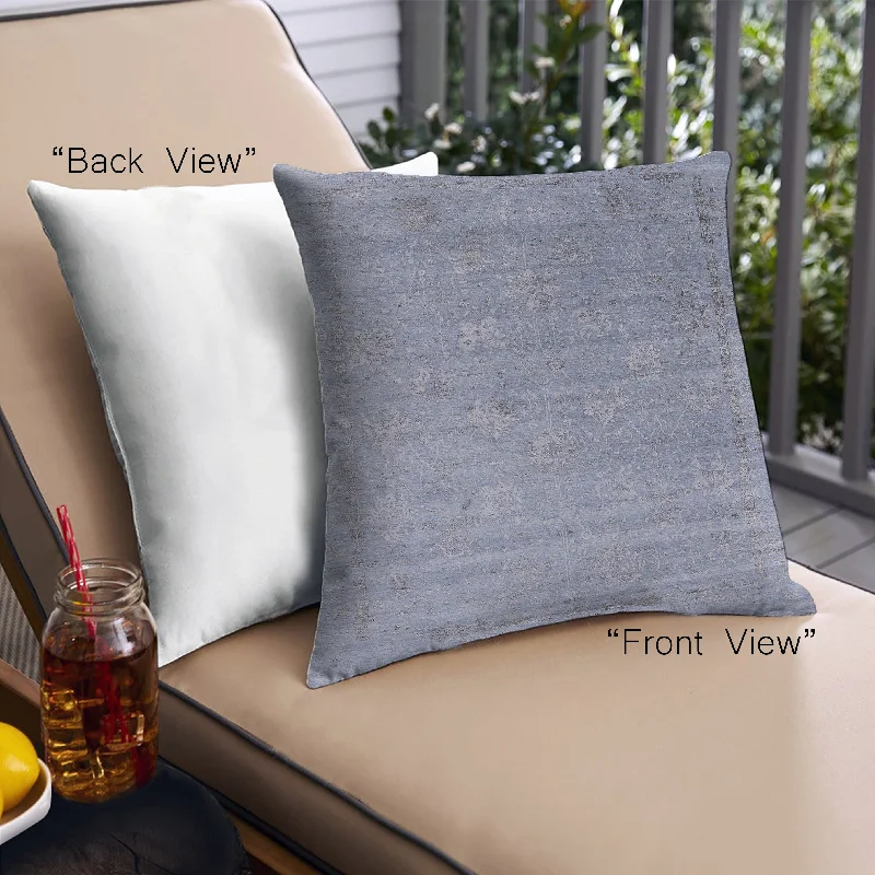 Clearance Sale Mid-Century Modern Urban Indoor Outdoor Square Slate Blue Grey Blue Throw Pillow, 18 inch by 18 inch, pwurb2087 Clearance Sale Mid-Century Modern Urban Indoor Outdoor Square Slate Blue Grey Blue Throw Pillow, 18 inch by 18 inch, pwurb2087