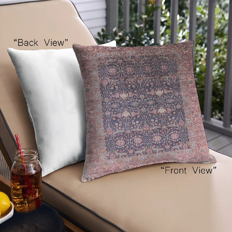 Exclusive Preview Mid-Century Modern Urban Indoor Outdoor Square Purple Throw Pillow, 18 inch by 18 inch, pwurb2095 Exclusive Preview Mid-Century Modern Urban Indoor Outdoor Square Purple Throw Pillow, 18 inch by 18 inch, pwurb2095