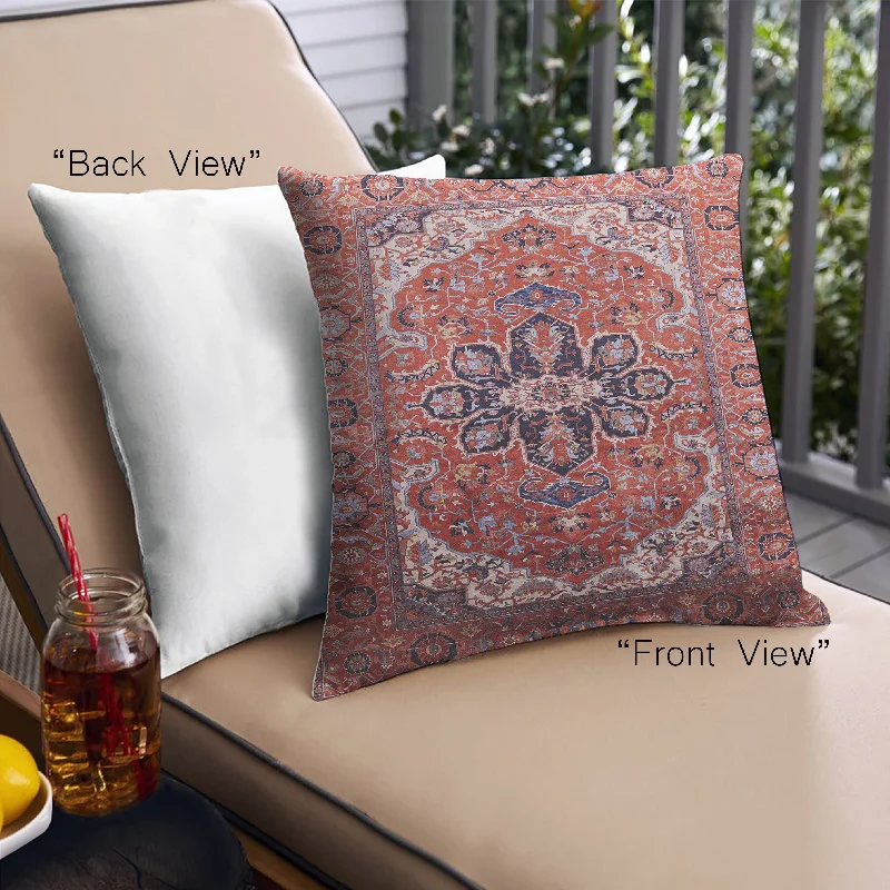 Today Only Mid-Century Modern Urban Indoor Outdoor Square Pink Brown Pink Throw Pillow, 18 inch by 18 inch, pwurb2107 Today Only Mid-Century Modern Urban Indoor Outdoor Square Pink Brown Pink Throw Pillow, 18 inch by 18 inch, pwurb2107