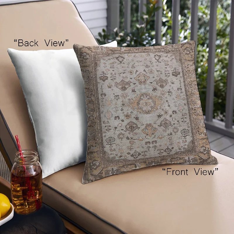 Weekend Savings Spectacular Mid-Century Modern Urban Indoor Outdoor Square Sepia Brown Throw Pillow, 18 inch by 18 inch, pwurb2112 Weekend Savings Spectacular Mid-Century Modern Urban Indoor Outdoor Square Sepia Brown Throw Pillow, 18 inch by 18 inch, pwurb2112