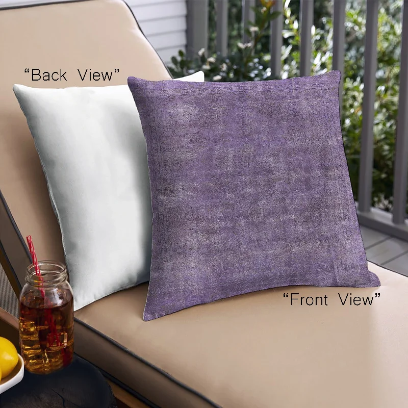 Seasonal Clearance Mid-Century Modern Urban Indoor Outdoor Square Purple Throw Pillow, 18 inch by 18 inch, pwurb2122 Seasonal Clearance Mid-Century Modern Urban Indoor Outdoor Square Purple Throw Pillow, 18 inch by 18 inch, pwurb2122