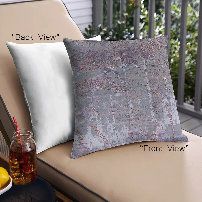 Daily Specials Mid-Century Modern Urban Indoor Outdoor Square Viola Purple Throw Pillow, 18 inch by 18 inch, pwurb2145 Daily Specials Mid-Century Modern Urban Indoor Outdoor Square Viola Purple Throw Pillow, 18 inch by 18 inch, pwurb2145