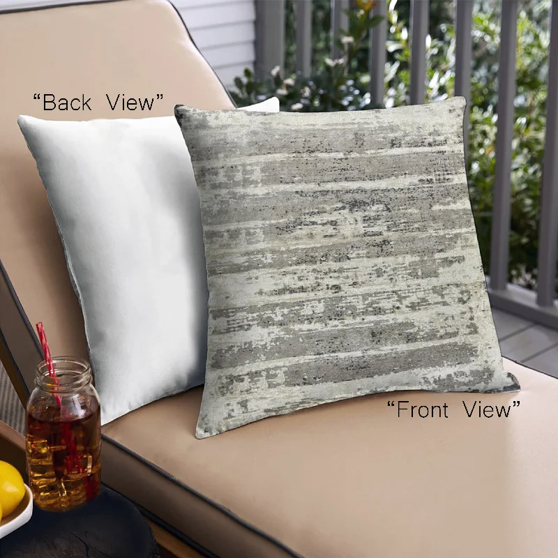 Exclusive Deal Mid-Century Modern Urban Indoor Outdoor Square White Gold Throw Pillow, 18 inch by 18 inch, pwurb22 Exclusive Deal Mid-Century Modern Urban Indoor Outdoor Square White Gold Throw Pillow, 18 inch by 18 inch, pwurb22