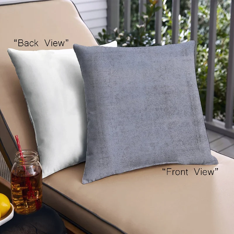 Exclusive Deal Mid-Century Modern Urban Indoor Outdoor Square Slate Blue Grey Blue Throw Pillow, 18 inch by 18 inch, pwurb2232 Exclusive Deal Mid-Century Modern Urban Indoor Outdoor Square Slate Blue Grey Blue Throw Pillow, 18 inch by 18 inch, pwurb2232