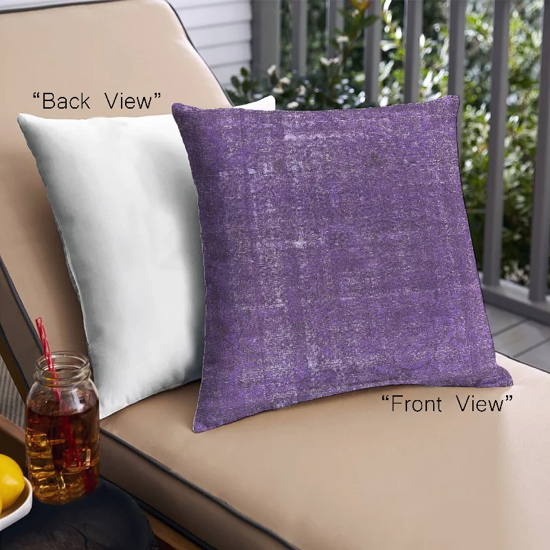 Limited Offer Mid-Century Modern Urban Indoor Outdoor Square Purple Flower Purple Throw Pillow, 18 inch by 18 inch, pwurb2241 Limited Offer Mid-Century Modern Urban Indoor Outdoor Square Purple Flower Purple Throw Pillow, 18 inch by 18 inch, pwurb2241