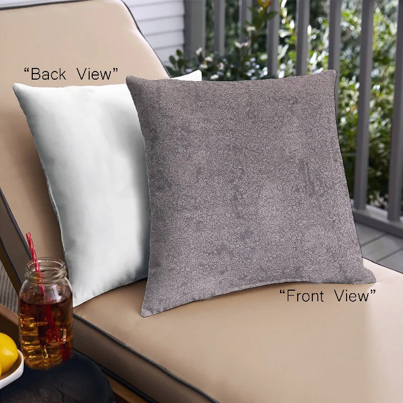 Discount Deals Mid-Century Modern Urban Indoor Outdoor Square Silver Pink Throw Pillow, 18 inch by 18 inch, pwurb2284 Discount Deals Mid-Century Modern Urban Indoor Outdoor Square Silver Pink Throw Pillow, 18 inch by 18 inch, pwurb2284