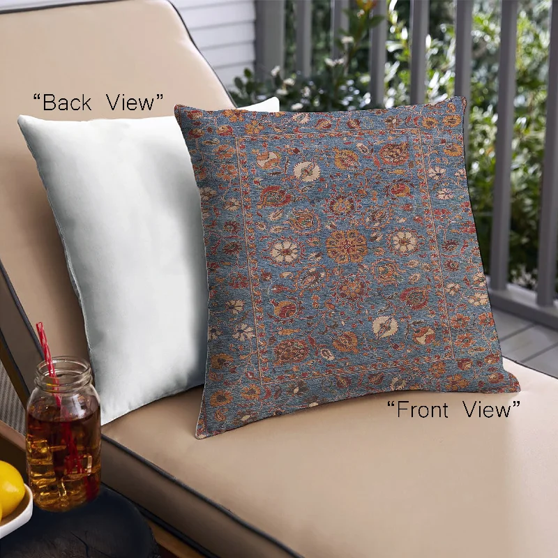 Super Deal Mid-Century Modern Urban Indoor Outdoor Square Vermilion Red Throw Pillow, 18 inch by 18 inch, pwurb2285 Super Deal Mid-Century Modern Urban Indoor Outdoor Square Vermilion Red Throw Pillow, 18 inch by 18 inch, pwurb2285
