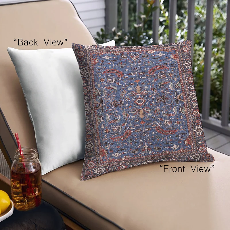 Year-End Sale Mid-Century Modern Urban Indoor Outdoor Square Purple Lily Purple Throw Pillow, 18 inch by 18 inch, pwurb2287