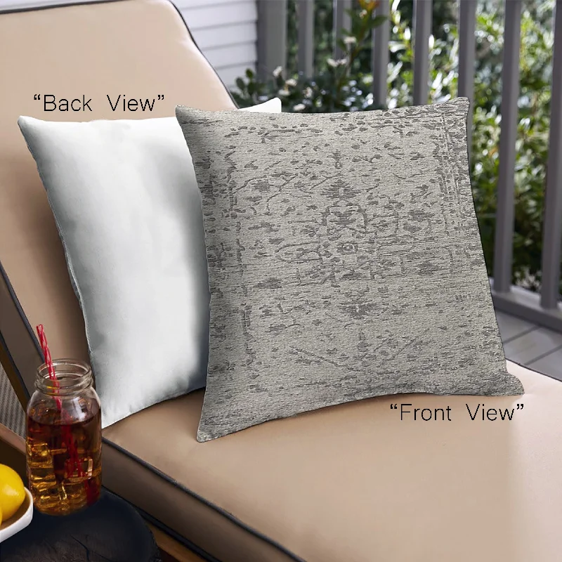 Stock Up and Save Mid-Century Modern Urban Indoor Outdoor Square Pale Silver Gray Throw Pillow, 18 inch by 18 inch, pwurb230 Stock Up and Save Mid-Century Modern Urban Indoor Outdoor Square Pale Silver Gray Throw Pillow, 18 inch by 18 inch, pwurb230