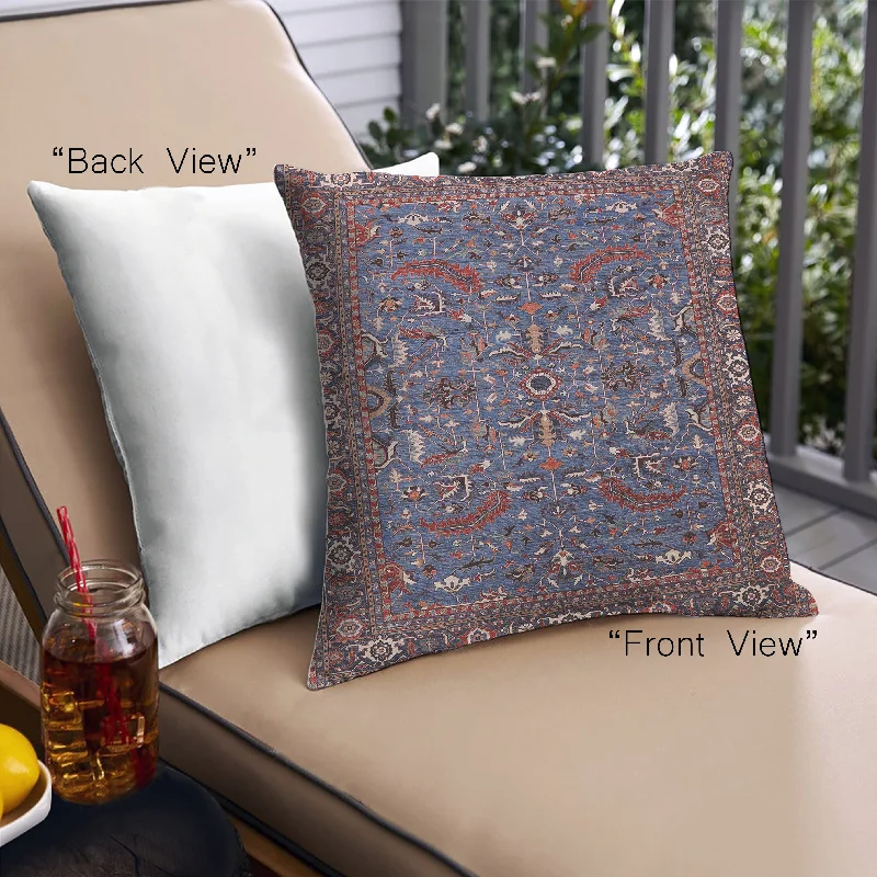 Weekend Deals You Can't Resist Mid-Century Modern Urban Indoor Outdoor Square Purple Lily Purple Throw Pillow, 18 inch by 18 inch, pwurb2333