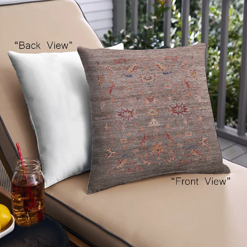 Weekend Shopping Extravaganza Mid-Century Modern Urban Indoor Outdoor Square Sepia Brown Throw Pillow, 18 inch by 18 inch, pwurb2350 Weekend Shopping Extravaganza Mid-Century Modern Urban Indoor Outdoor Square Sepia Brown Throw Pillow, 18 inch by 18 inch, pwurb2350