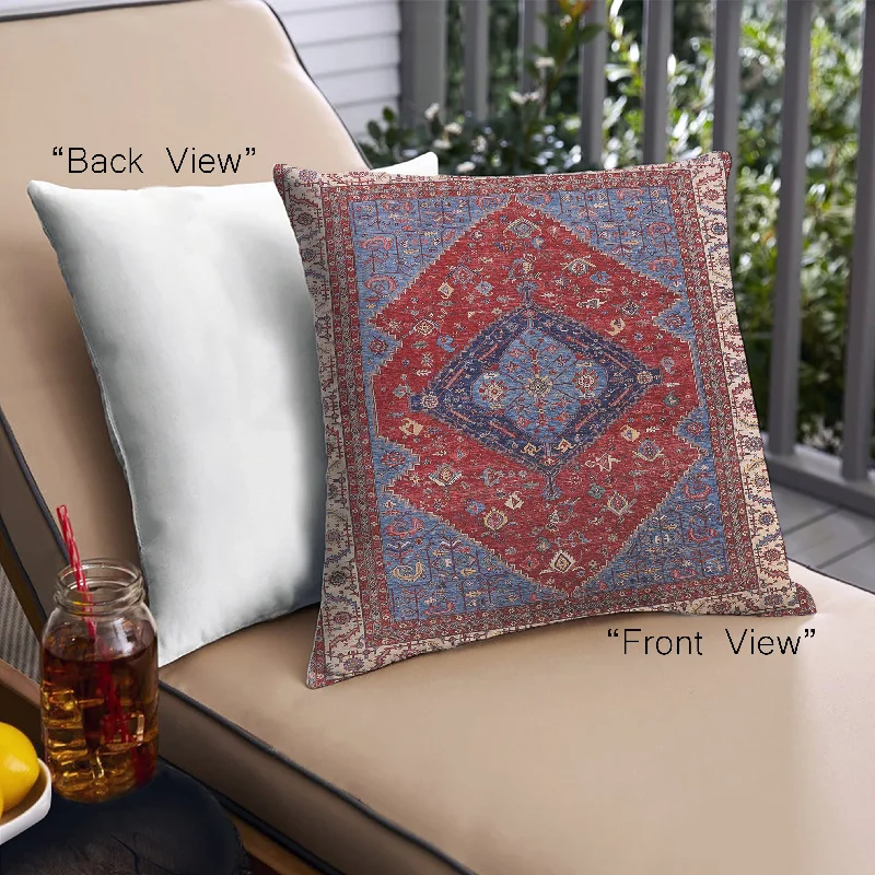 New Deals Mid-Century Modern Urban Indoor Outdoor Square Rosy Brown Pink Throw Pillow, 18 inch by 18 inch, pwurb2371 New Deals Mid-Century Modern Urban Indoor Outdoor Square Rosy Brown Pink Throw Pillow, 18 inch by 18 inch, pwurb2371
