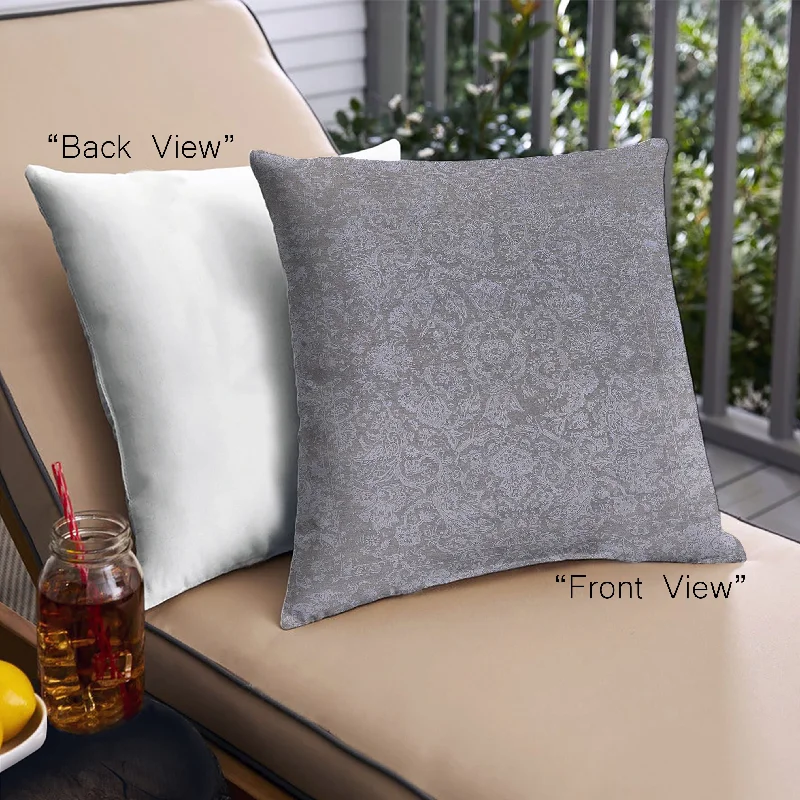 Weekend Deals That Spark Mid-Century Modern Urban Indoor Outdoor Square Silver Gray Throw Pillow, 18 inch by 18 inch, pwurb2509 Weekend Deals That Spark Mid-Century Modern Urban Indoor Outdoor Square Silver Gray Throw Pillow, 18 inch by 18 inch, pwurb2509