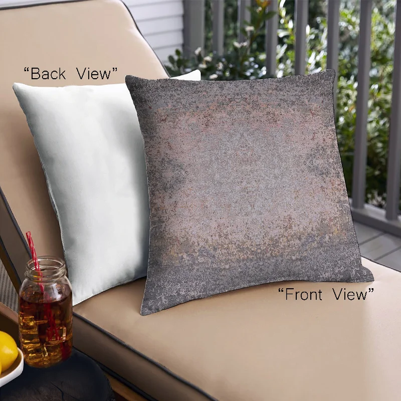 Overstock Mid-Century Modern Urban Indoor Outdoor Square Rosy Brown Pink Throw Pillow, 18 inch by 18 inch, pwurb2554 Overstock Mid-Century Modern Urban Indoor Outdoor Square Rosy Brown Pink Throw Pillow, 18 inch by 18 inch, pwurb2554