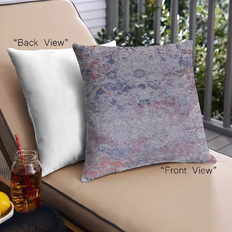 Fantastic Deals Mid-Century Modern Urban Indoor Outdoor Square Viola Purple Throw Pillow, 18 inch by 18 inch, pwurb2615 Fantastic Deals Mid-Century Modern Urban Indoor Outdoor Square Viola Purple Throw Pillow, 18 inch by 18 inch, pwurb2615