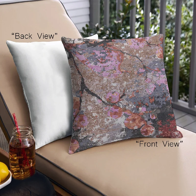 Great Deal Mid-Century Modern Urban Indoor Outdoor Square Pink Throw Pillow, 18 inch by 18 inch, pwurb2667 Great Deal Mid-Century Modern Urban Indoor Outdoor Square Pink Throw Pillow, 18 inch by 18 inch, pwurb2667