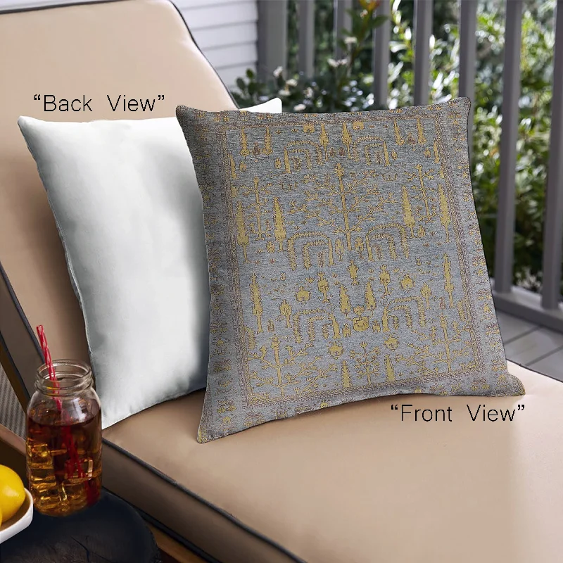 The Best Deal Mid-Century Modern Urban Indoor Outdoor Square Sand Brown Throw Pillow, 18 inch by 18 inch, pwurb2703 The Best Deal Mid-Century Modern Urban Indoor Outdoor Square Sand Brown Throw Pillow, 18 inch by 18 inch, pwurb2703