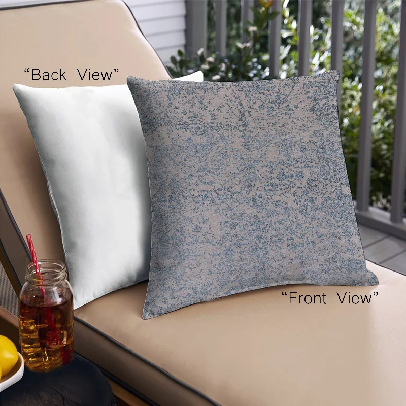 Can't Beat Mid-Century Modern Urban Indoor Outdoor Square Marble Blue Throw Pillow, 18 inch by 18 inch, pwurb2708 Can't Beat Mid-Century Modern Urban Indoor Outdoor Square Marble Blue Throw Pillow, 18 inch by 18 inch, pwurb2708