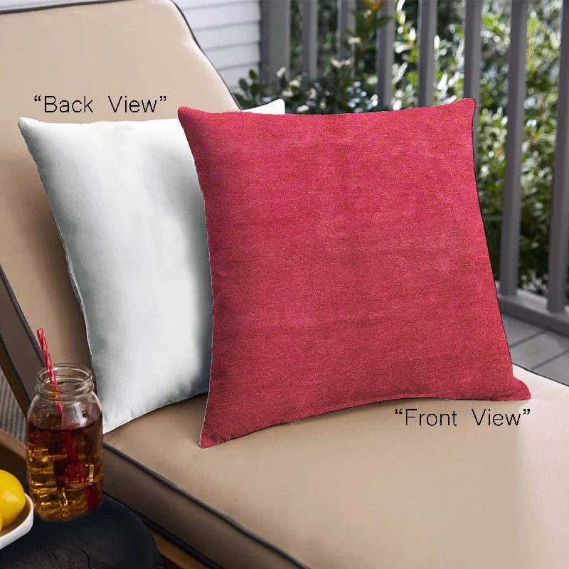 Fantastic Offers Mid-Century Modern Urban Indoor Outdoor Square Pastel Pink Throw Pillow, 18 inch by 18 inch, pwurb2736