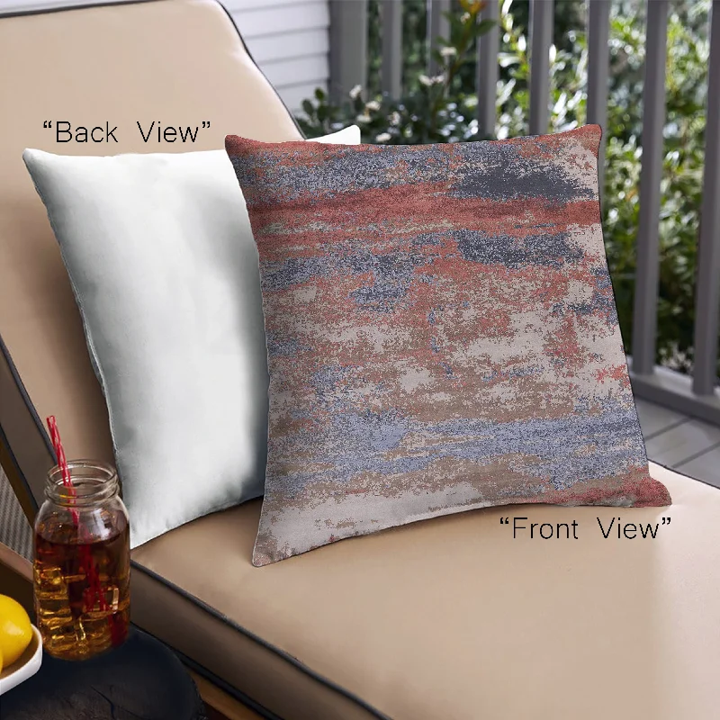 Price Rollback Mid-Century Modern Urban Indoor Outdoor Square Rosy Brown Pink Throw Pillow, 18 inch by 18 inch, pwurb2776 Price Rollback Mid-Century Modern Urban Indoor Outdoor Square Rosy Brown Pink Throw Pillow, 18 inch by 18 inch, pwurb2776