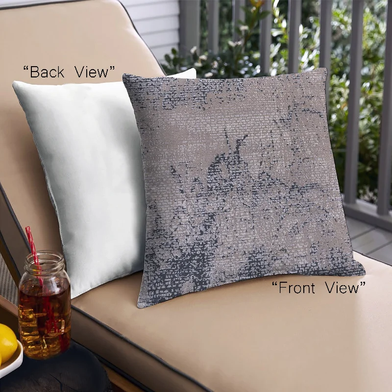 Lowest Price Mid-Century Modern Urban Indoor Outdoor Square Silver Pink Throw Pillow, 18 inch by 18 inch, pwurb2787 Lowest Price Mid-Century Modern Urban Indoor Outdoor Square Silver Pink Throw Pillow, 18 inch by 18 inch, pwurb2787
