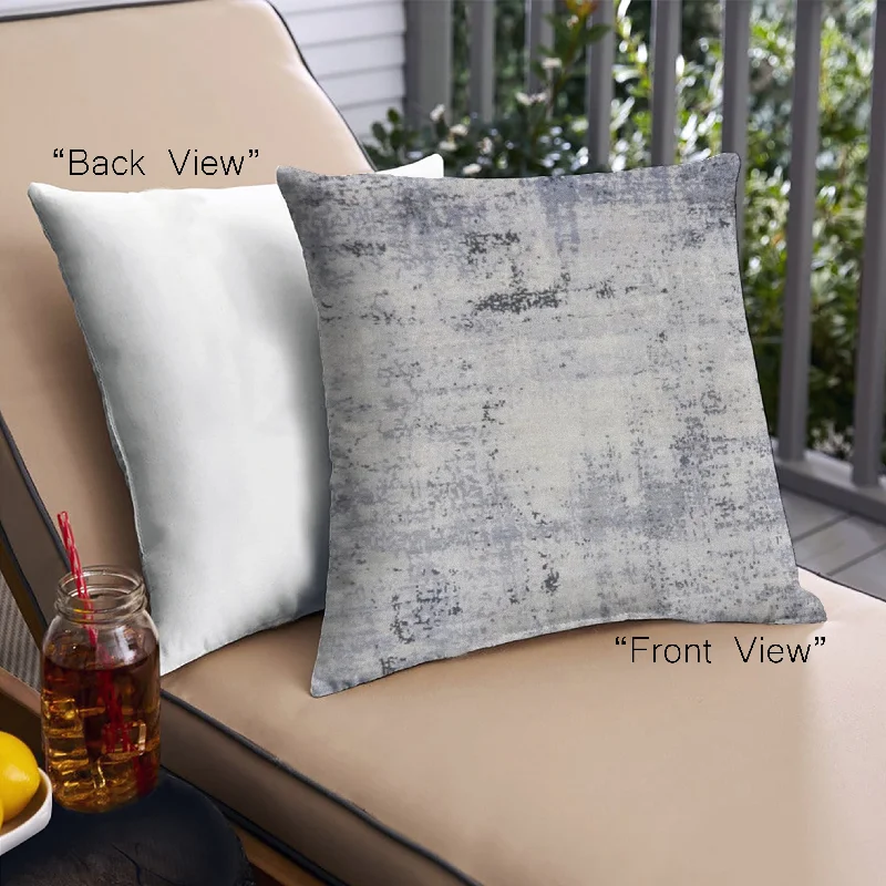 Super Deal Mid-Century Modern Urban Indoor Outdoor Square Platinum Silver Gray Throw Pillow, 18 inch by 18 inch, pwurb28 Super Deal Mid-Century Modern Urban Indoor Outdoor Square Platinum Silver Gray Throw Pillow, 18 inch by 18 inch, pwurb28
