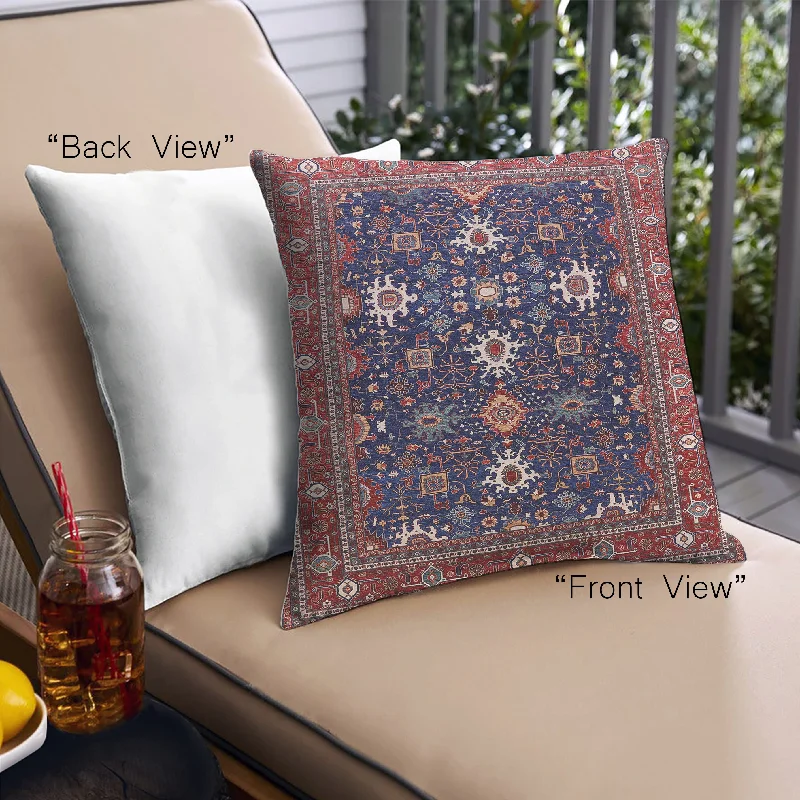 Limited Time Offer Mid-Century Modern Urban Indoor Outdoor Square Rose Dust Purple Throw Pillow, 18 inch by 18 inch, pwurb2841