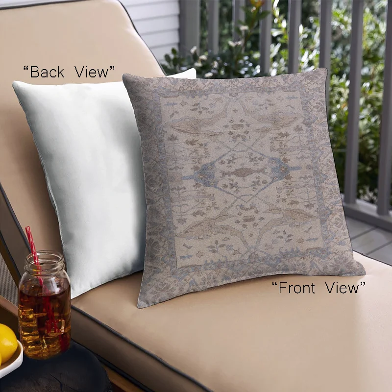 Exclusive Deal Mid-Century Modern Urban Indoor Outdoor Square Rose Dust Purple Throw Pillow, 18 inch by 18 inch, pwurb2876 Exclusive Deal Mid-Century Modern Urban Indoor Outdoor Square Rose Dust Purple Throw Pillow, 18 inch by 18 inch, pwurb2876