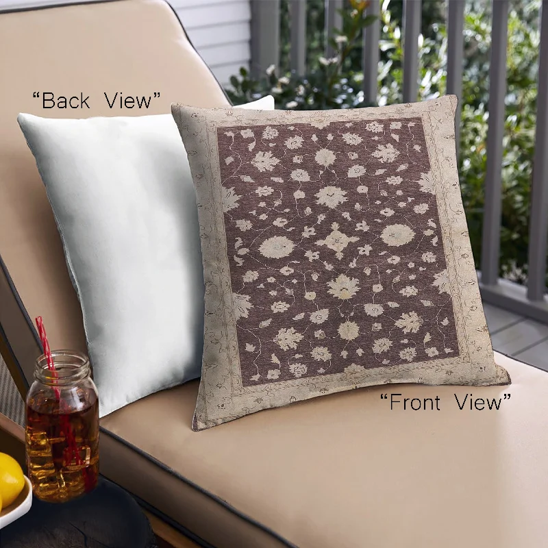 The Best Prices Mid-Century Modern Urban Indoor Outdoor Square Vermilion Red Throw Pillow, 18 inch by 18 inch, pwurb2975 The Best Prices Mid-Century Modern Urban Indoor Outdoor Square Vermilion Red Throw Pillow, 18 inch by 18 inch, pwurb2975